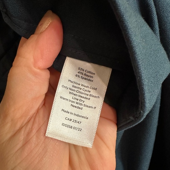 Talbots Dark Green Chatham Ankle Pant size 6 - Picture 3 of 5